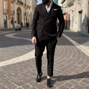 Abito doppiopetto nero - FLAG STORE